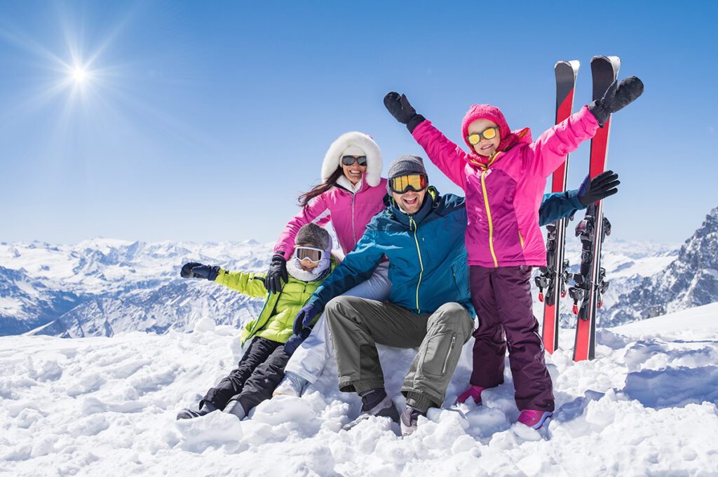 family ski vacation