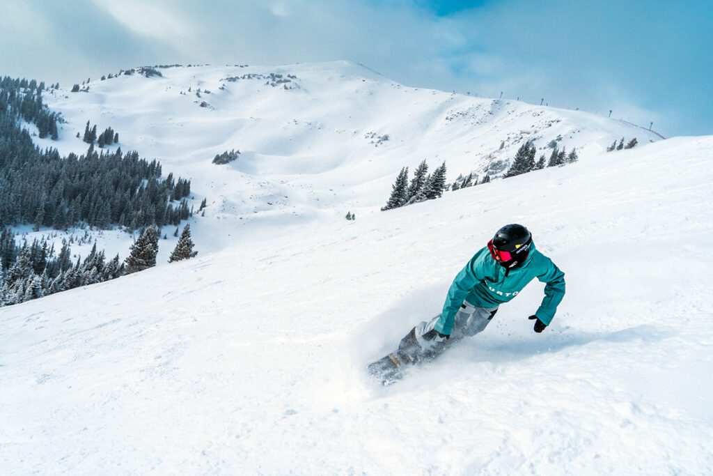 Colorado snowboarding at Copper Mountain