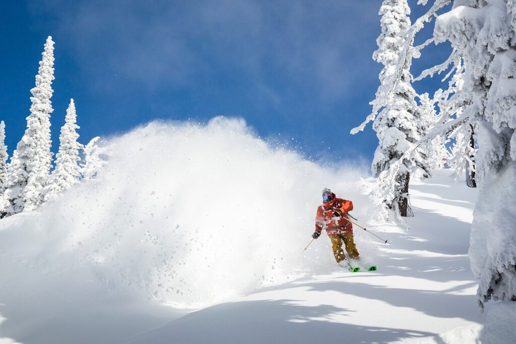 Brundage Mountain skiing