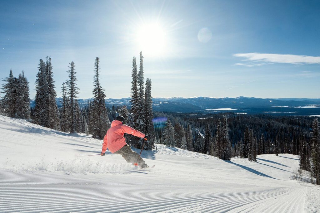 Brundage Mountain skiing