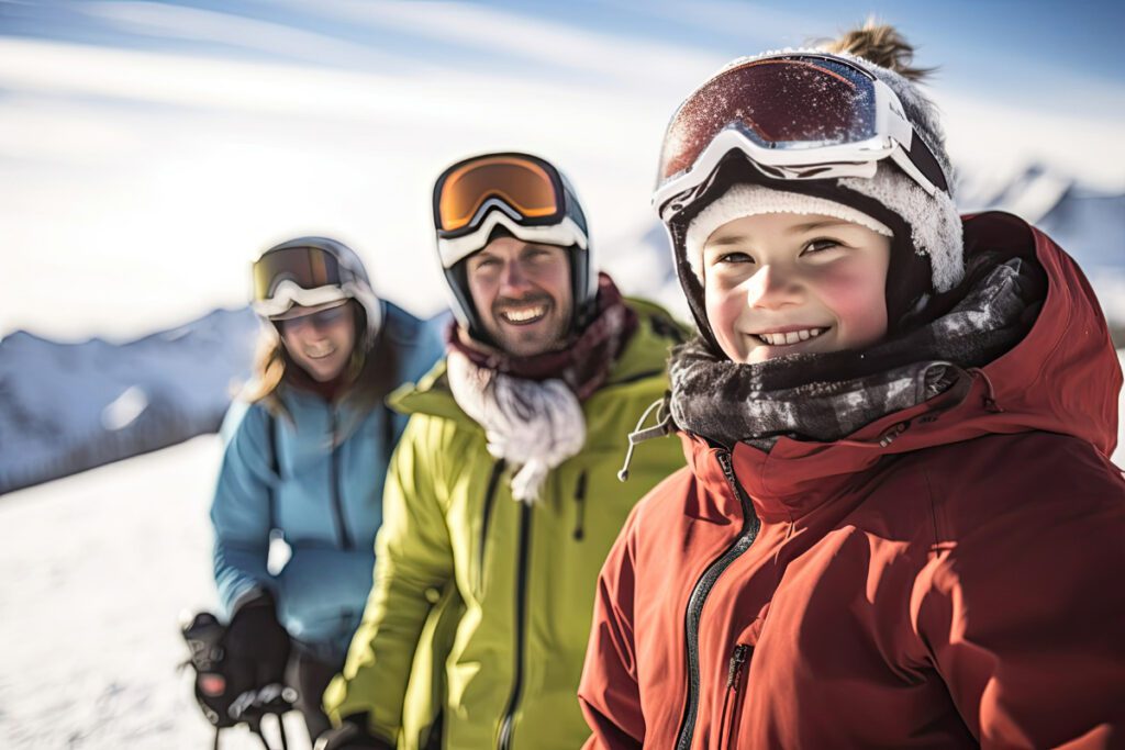 Colorado family skiing