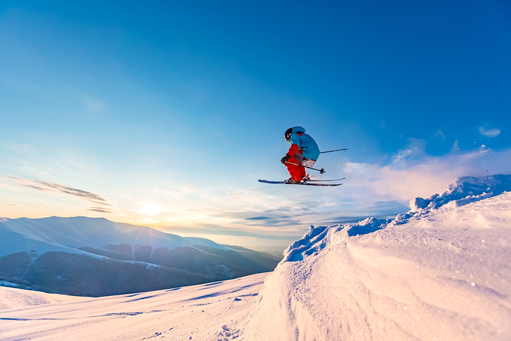 Extreme skiing