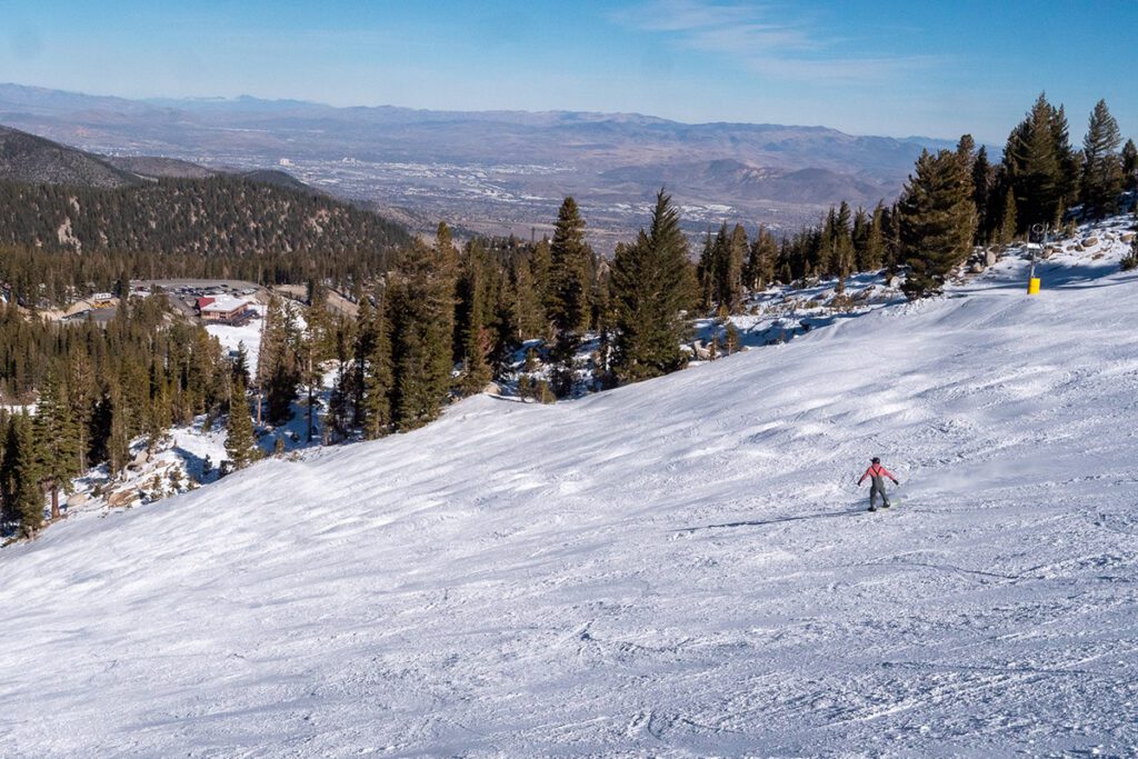 Mt. Rose skiing