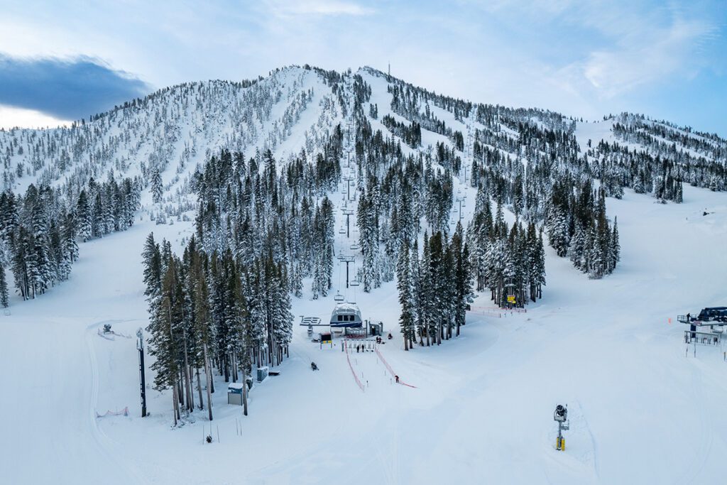 Mt. Rose skiing