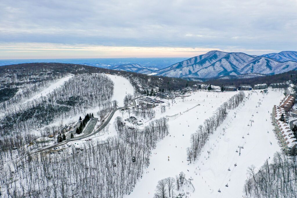 Wintergreen Resort skiing