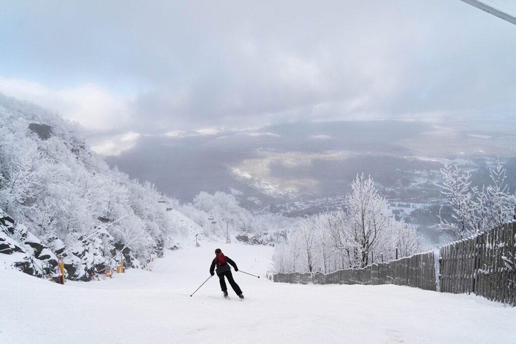 Hunter Mountain skiing