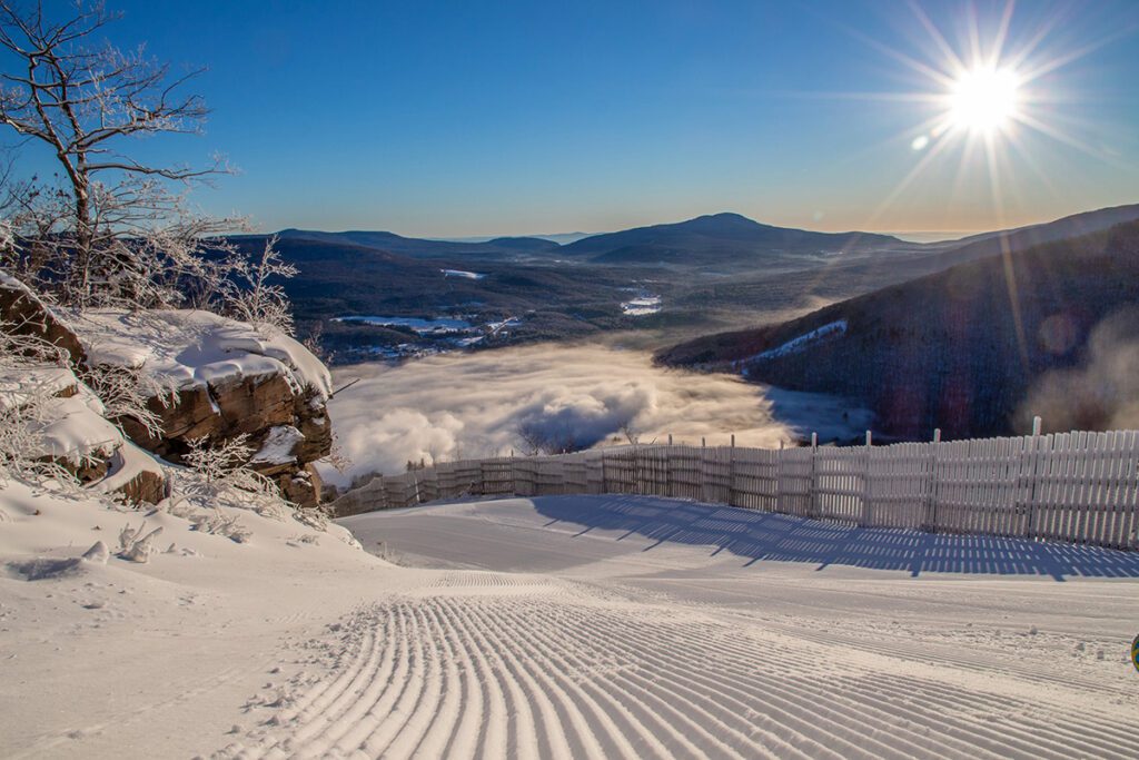 Hunter Mountain skiing