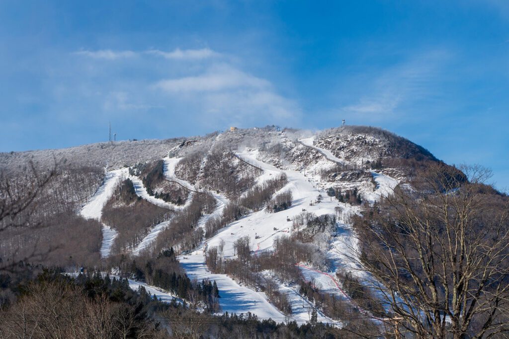 Hunter Mountain skiing