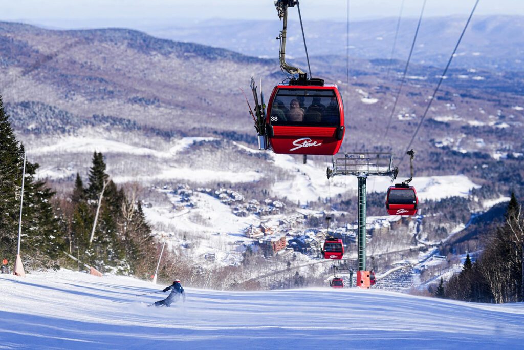 Stowe skiing