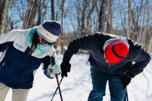 try to watch out for yourself as you ease your way back into skiing