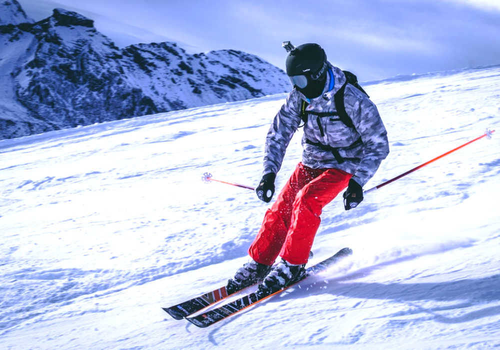 downhill skier