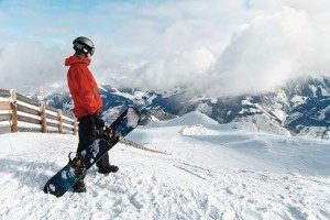 snowboarder-looking-down-slope