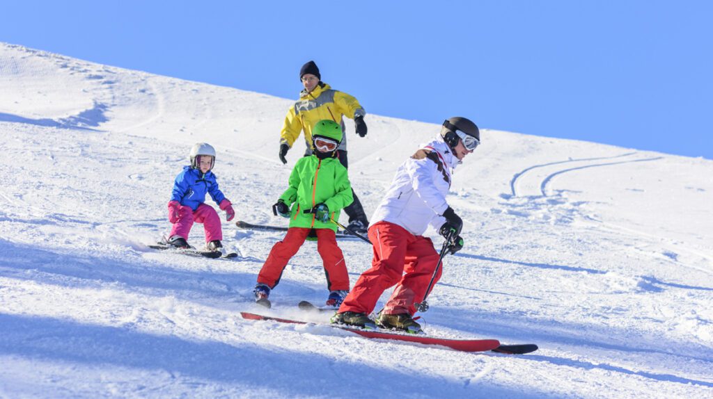 You use lots of different muscles to make your way down the mountain. It's important to work legs, hamstrings and your core strength in the weeks leading up to your ski getaway.