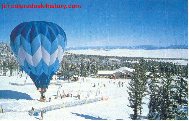 Conquistador opened in 1978 but was short-lived. It reopened in the 1990s as Mountain Cliffe, but it never took off. (Photo courtesy coloradoskihistory.com)