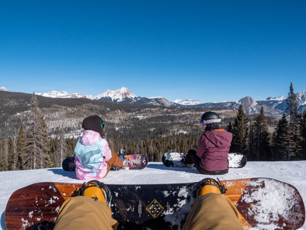 The view from Peace at Purgatory ski resort.