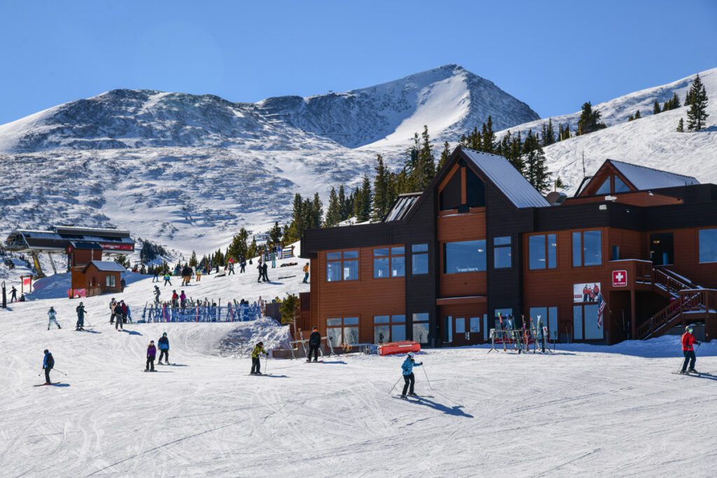 Slopeside condos in Breckenridge