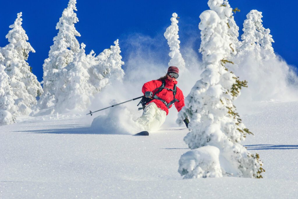 Skiing at Keystone.
