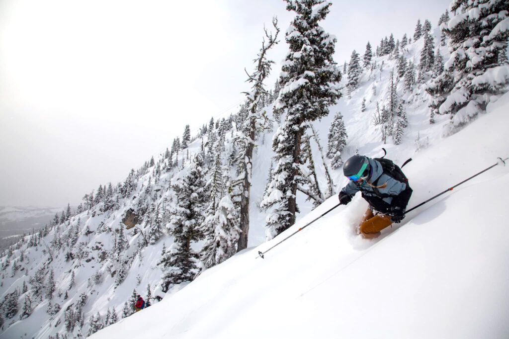 Bridger Bowl skiing
