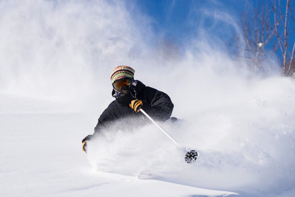 Skiing at Monarch Mountain in Colorado