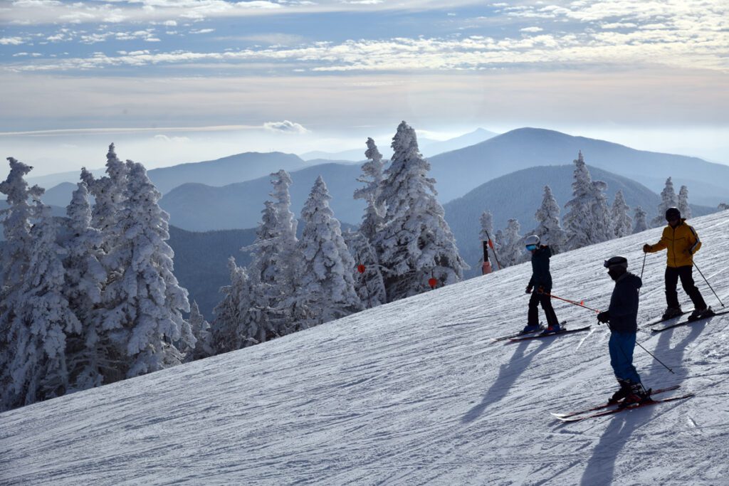 Scenic view from Stowe Mountain Resort