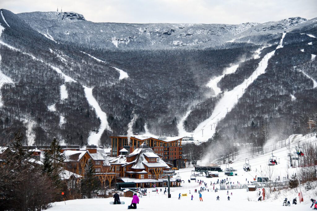 Vermont winter getaway at Stowe Mountain Resort