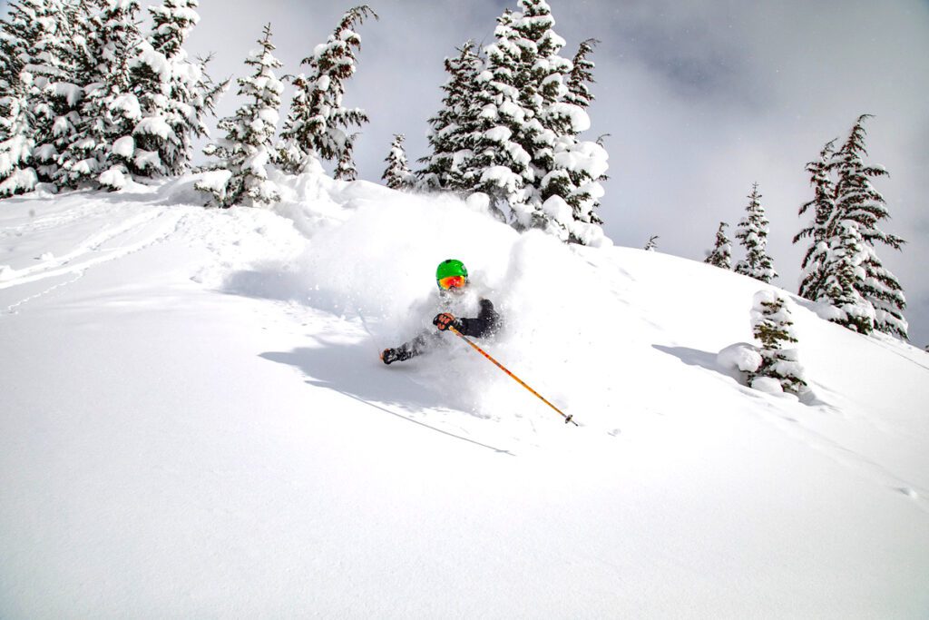 Big powder at Mt. Hood Meadows in Oregon