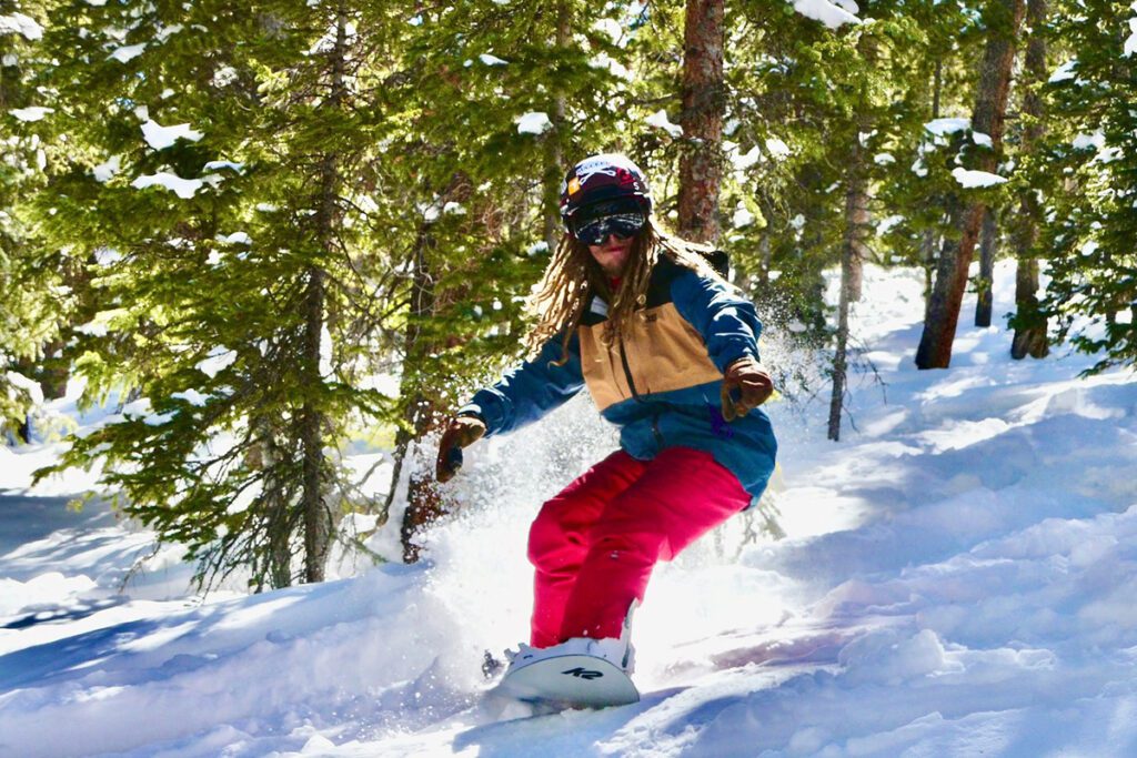 Echo Mountain skiing