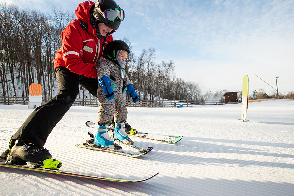 Ski lessons for kids