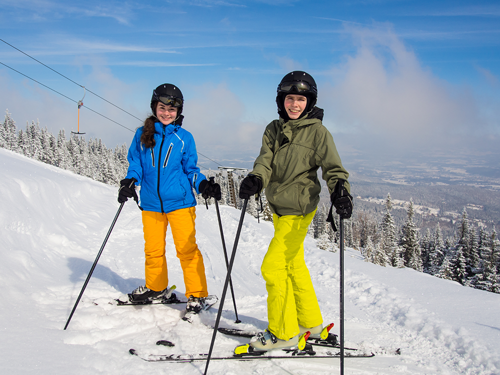 beginner ski lessons