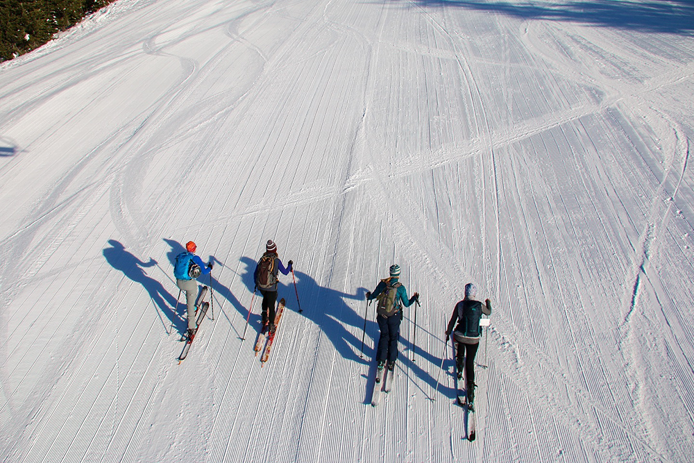 Uphill at Whitefish