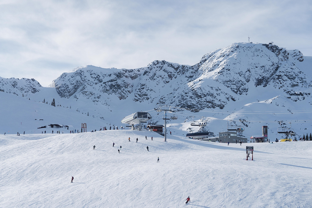 Whistler Blackcomb skiing