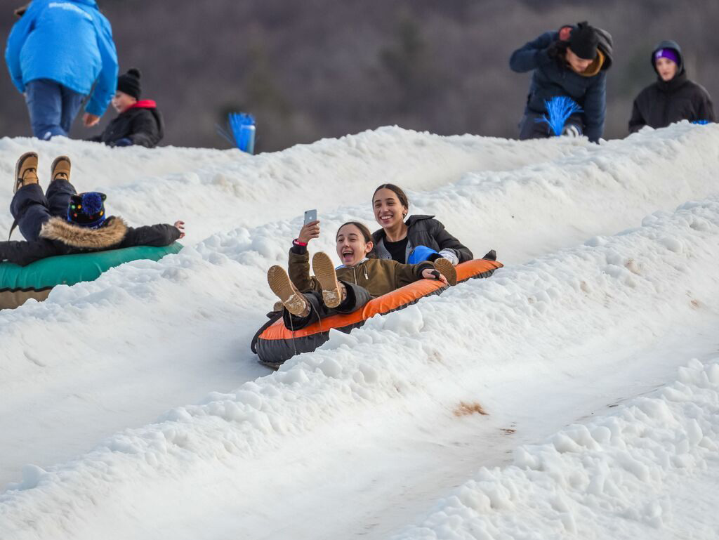 tubing in the Poconos