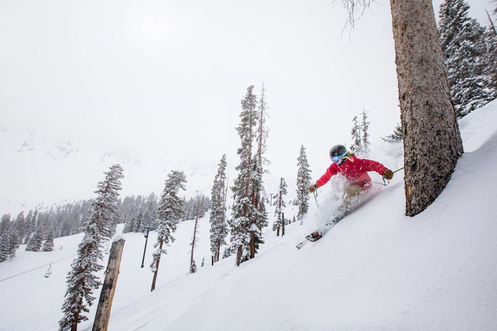 Arapahoe Basin skiing