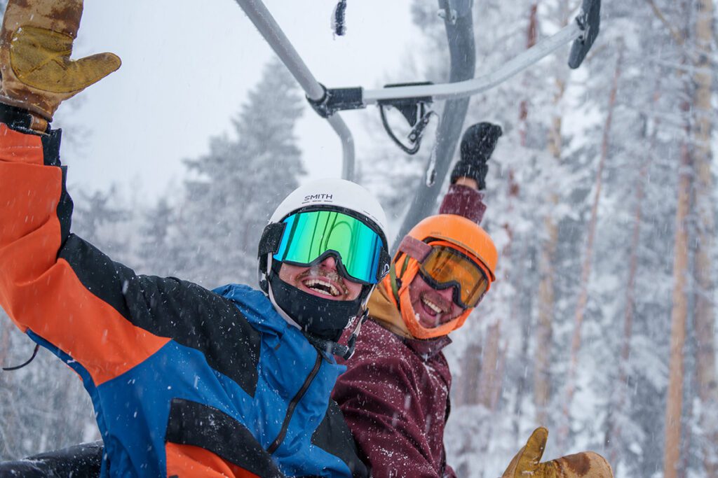 Arizona Snowbowl skiing