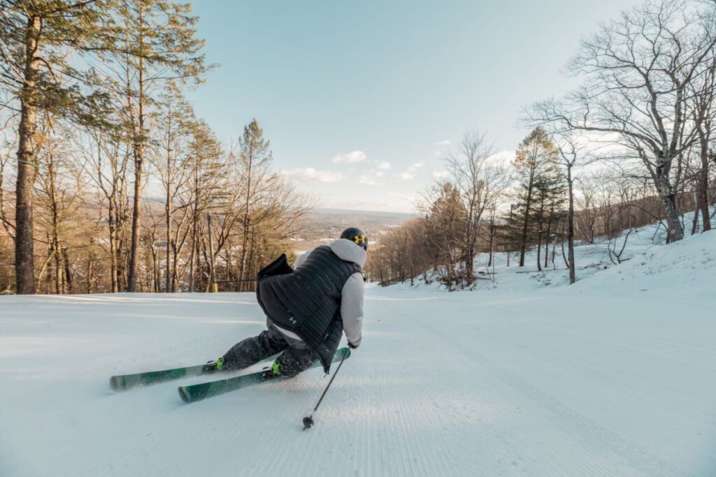 Camelback skiing