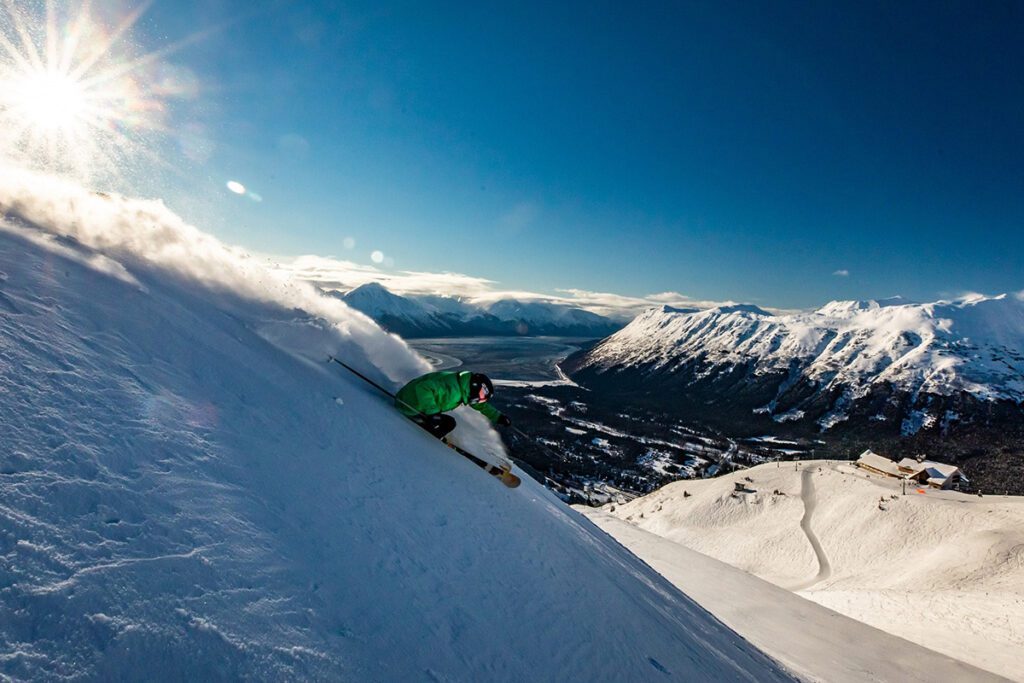 Alyeska skiing