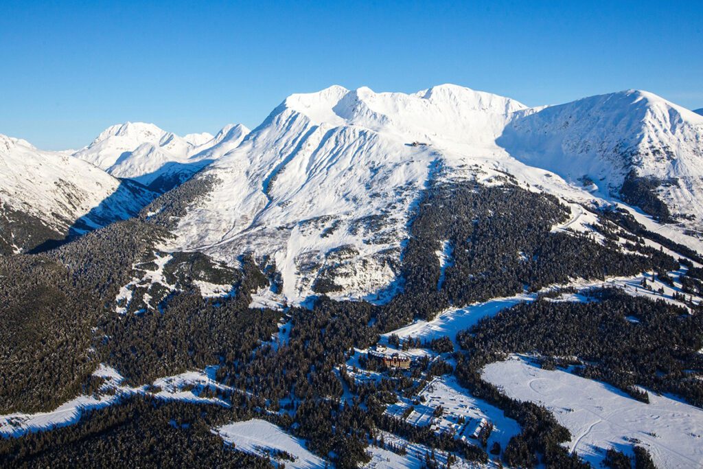 Alyeska skiing