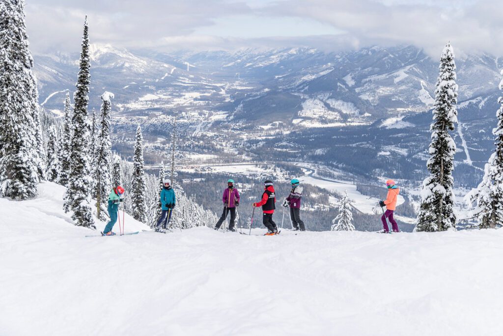 Fernie Alpine skiing