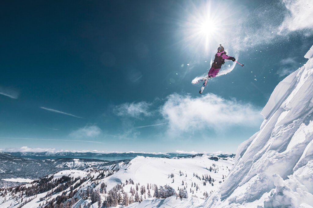 Palisades Tahoe skiing