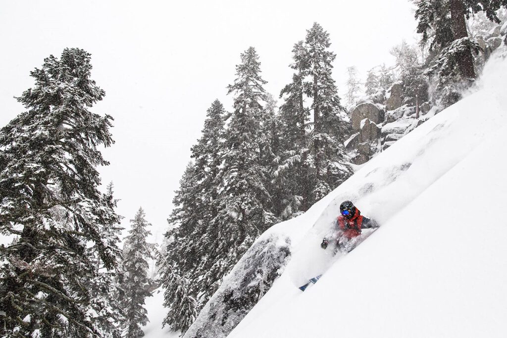 Sierra-at-Tahoe skiing