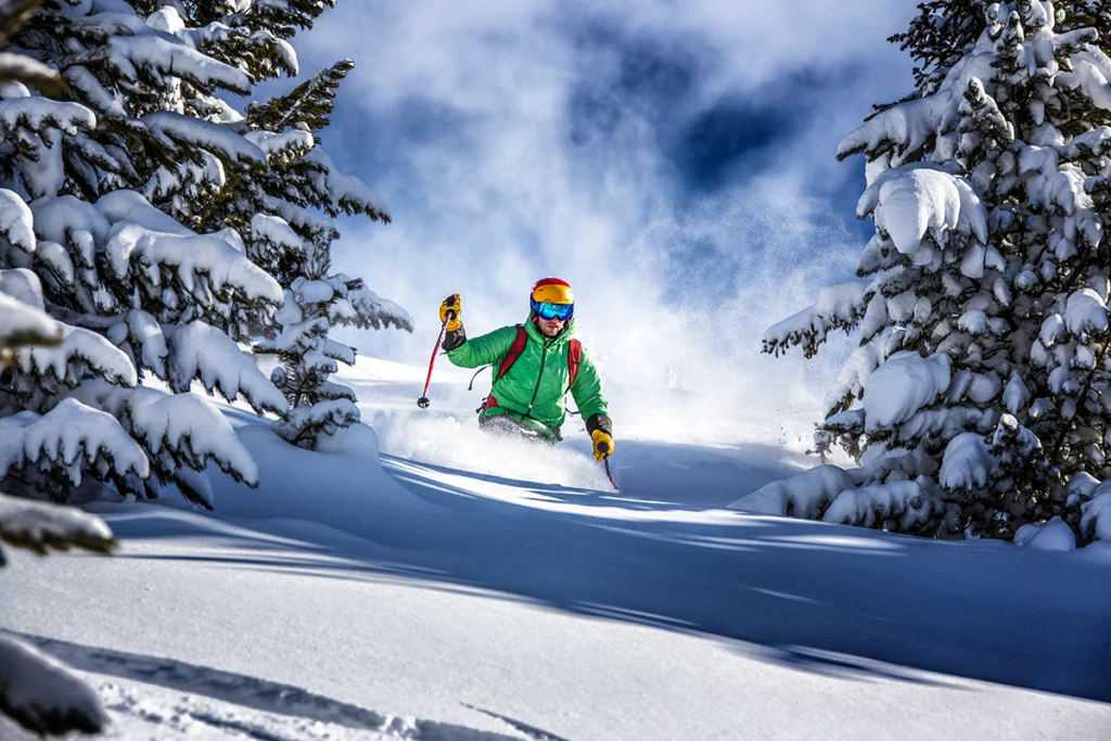 skiing in Colorado
